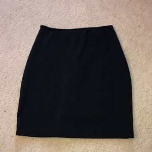 lulus black mini skirt
